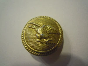 VINTAGE BUTTON - MILITARY AERONAUTICS - GOLD - Ø 2 cm (S-O-9) - Picture 1 of 2