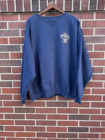 Vintage Erie Seawolves MiLB Sweatshirt XL MLB 90s Minor League Baseball Cover