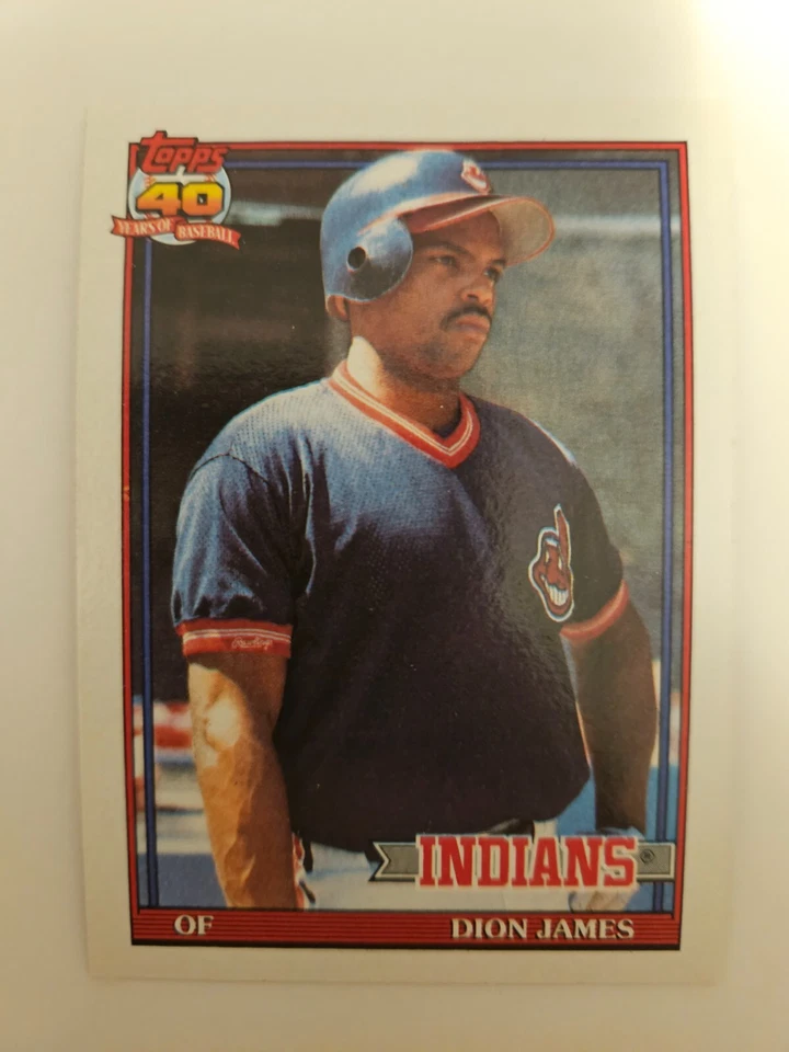 1991 TOPPS DION JAMES #117 NM - Image 1 of 1