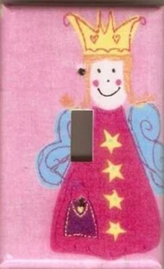 Light Switch Plate & Outlet Covers GIRLS ROOM ~ PINK FUN FAIRIES - Picture 1 of 26