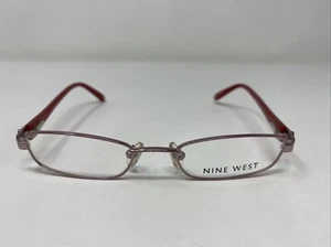 Nine West NW142 JAB 45-17-125 Light Rose Metal Full Rim Eyeglasses Frame VB49 - Picture 1 of 8