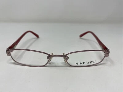 Nine West NW142 JAB 45-17-125 светлая розовая металлическая оправа для очков с полным ободком VB49 - Изображение 1 из 4