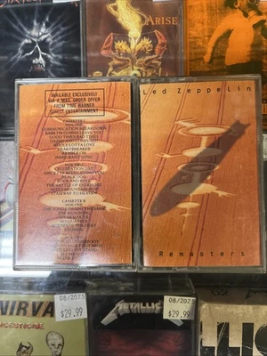 Led Zeppelin Remasters I and II, 2 cassettes (1990) - Image 1 of 3