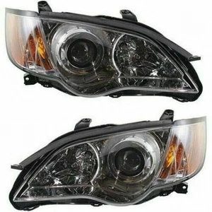 For Subaru Outback Headlight 2008 2009 Pair Driver & Passenger Side w/ Bulbs DOT - Imagen 1 de 4