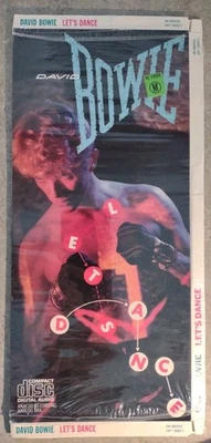 David Bowie LET'S DANCE CD LONGBOX (long box.Stevie Ray Vaughan) 1ST PRESS. - Image 1 of 4