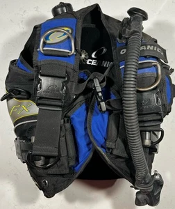 Oceanic Ocean Pro FX Blue Black Gilet For Men Size XS - Picture 1 of 18