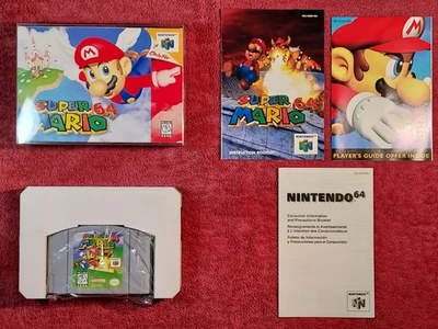Super Mario 64 (Nintendo 64 1996) CIB 100% Complete in Box Authentic - Tested - Image 1 of 4