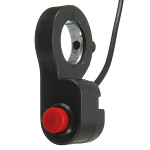 Horn On Off Interruttore Corno Manubrio Moto Supporto Manubrio Interruttore - Foto 1 di 12