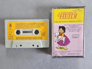 🎧 Cassette audio / K7 / Audio Tape - 3 Aventures de Heidi TF1🎧 - Picture 1 of 12