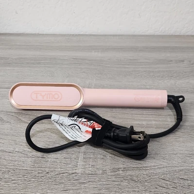 TYMO Ring Hair Straightener Brush Comb Pink Rose Gold Iron HC 100R Tested - Image 1 of 4