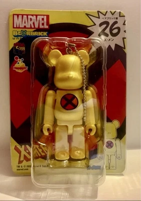 Marvel Comics Japan Medicom Bearbrick Happy Lottery 100% Figure: X-Men Logo #26 - Image 1 of 2