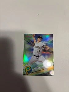 Tyler Glasgow 2017 Bowman’s Best Green Refractor /99 RC - Picture 1 of 3