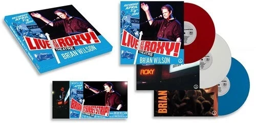 BRIAN WILSON - Live At The Roxy! Theatre 3-LP box set New SEALED color vinyl - Image 1 of 1