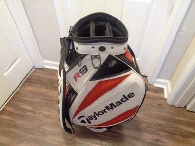 BOLSA DE GOLF PERSONAL TaylorMade Burner R9 TP Tour Preferred roja blanca negra Foto 1 de 4