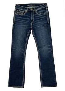 Cody James Herren Dark Wash Boot Cut Jeans Stretch 33x36 - Bild 1 von 17