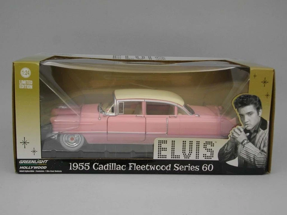 Cadillac Fleetwood Series 60 (1955) Elvis Presley - Greenlight 1:24 - GL84092PI - Immagine 1 di 1