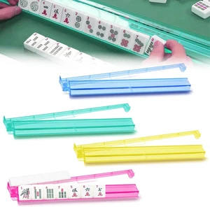 Mahjong American Tiles Pushers/racks for Family Entertainment / Mix 4 Colors. - Foto 1 di 12