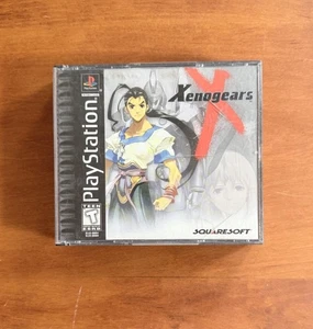 Xenogears (Playstation 1, Ps1) Etiqueta Negra Buen Estado - Probado y Envío Rápido - Imagen 1 de 7