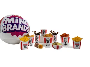 ZURU Mini Marken KFC Lebensmittel 10 Stück verschiedene Sammlung Konvolut Set - Bild 1 von 7