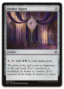 Orzhov Signet #266 (NM) Commander 2016 C16 Magic MTG - Picture 1 of 2