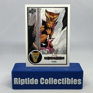 Upper Deck Marvel Beginnings Vol. 2022 Serie 2 1 #125 Feral - Imagen 1 de 6
