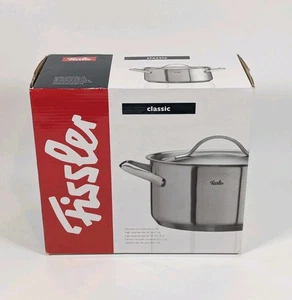 Fissler Classic Stainless Steel Saucepan/Casserole Pan 20cm 3.3l BNIB. - Picture 1 of 8