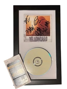 YELLOWCARD SIGNED OCEAN AVENUE CD JSA COA DISPLAY FRAMED autograph - Picture 1 of 1