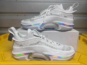 Nike Air Jordan XXXVI Low Pure Money Blanco Metálico DH0833-101 caja sin tapa - Imagen 1 de 6