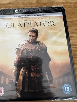 Gladiator (2000) 4K Ultra HD + Blu-Ray - Brand New - Image 1 of 2
