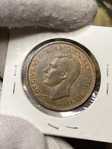 1947 Great Britain 1 Penny High Grade! Beautiful! - Picture 1 of 4