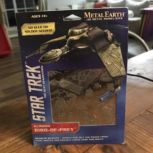 Metall Erde 3D STAR TREK KLINGONISCHER BEUTEVOGEL - Modellbausatz Laserschnitt - Bild 1 von 2