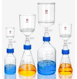 Chemistry Lab Glassware Set: Flask/Bottles + Filter Funnel 250ml-3000ml ca - Picture 1 of 12