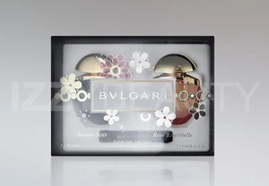 Bvlgari Jasmin Noir & Rose Essentielle Eau De Parfum Purse Spray Gift Set Sealed - Picture 1 of 1
