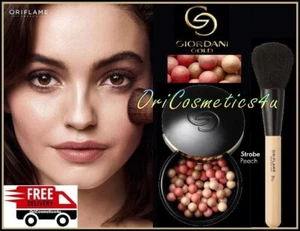 Cepillo estroboscópico de melocotón y polvo Oriflame Giordani Gold Serum perlas bronceadoras infundidas - Imagen 1 de 7