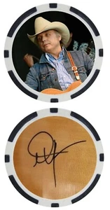 DWIGHT YOAKAM - COUNTRY STAR - POKER CHIP - ***SIGNED/AUTO*** - Picture 1 of 2