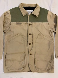 Columbia Sportswear Shooting Jacket Tan Cotton Chore USA M Japan L Neopren - Bild 1 von 12