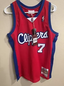 Mitchell & Ness Scarlet NBA Los Angeles Clippers Lamar Odom 2000-01 - Picture 1 of 4