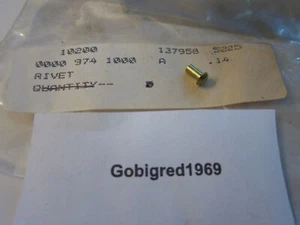 NUEVO OEM STIHL MOTOSIERRA MODELO ETIQUETA CABEZA REDONDA REMACHE 3X6 0000 974 1000 - Imagen 1 de 1