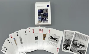 Carte da gioco NASA Aeronautica Aerei Spaziali Guppy Aircraft Warbird B-17 NUOVO - Foto 1 di 9