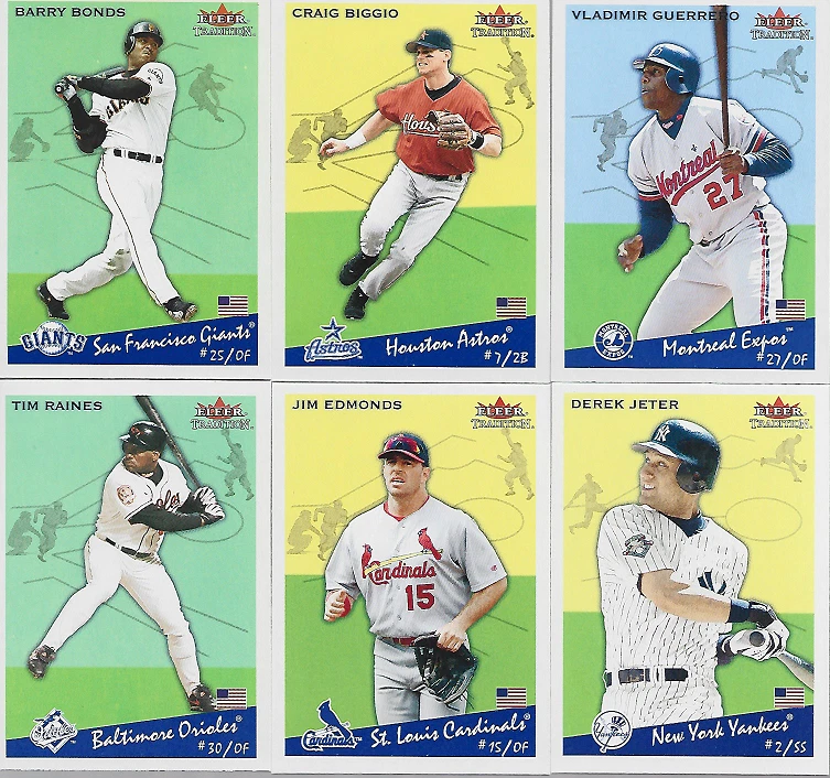 2002 FLEER TRADITION SINGLES/SP'S #1 THRU #330***YOU PICK*** - Image 1 of 1