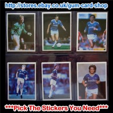 DAILY MIRROR 1986-87 STICK WITH SOCCER (LEICESTER CITY) *SELECT STICKERS*