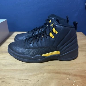 Nike Air Jordan 12 Retro schwarz Taxi CT8013-071 Herren Größe 9,5 HALBBOX - Bild 1 von 12