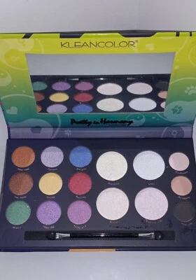 KLEANCOLOR One Palette 9 Shimmers 2 Mattes 4 Illuminators Eyeshadow New Palette - Image 1 of 4