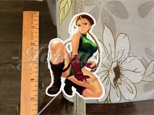 Street Fighter - Anime - Cammy White Killer Bee Aufkleber Sticker Vinyl #6 Bikini - Bild 1 von 3