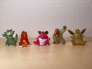 Pokémon kids mini figure clear rare 5 bodies - Picture 1 of 4