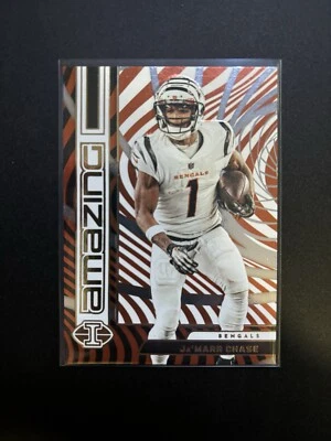 2023 Panini Illusions - Amazing #7 Ja'Marr Chase - Image 1 of 2