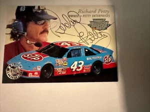1996 Fleer Ultra Nascar Richard Petty Autograph #146 HOF - Picture 1 of 13