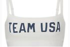 Kim Kardashian Skims Team Usa Soft Rib Bralette 2X-Large White