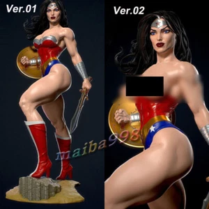 1/6 Wonder Woman + Schwert 3D Druck Modellbausatz unbemalt ungebaut 30cm GK 2Ver. - Bild 1 von 5