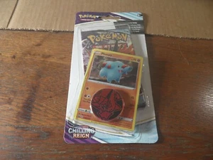E-25 Pokemon Chilling Reign Checklane blister pack Phanpy promo card - Picture 1 of 2